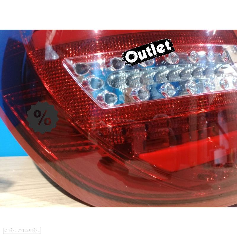 R148664C1 FAROLINS TRASEIROS MERCEDES CLASE C W204 KOMBI 07-11 LIGHT BAR VERMELH - 4