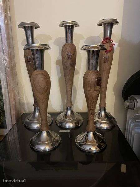 Castiçais novos 2 tamanhos - Grande imagem: 3/6