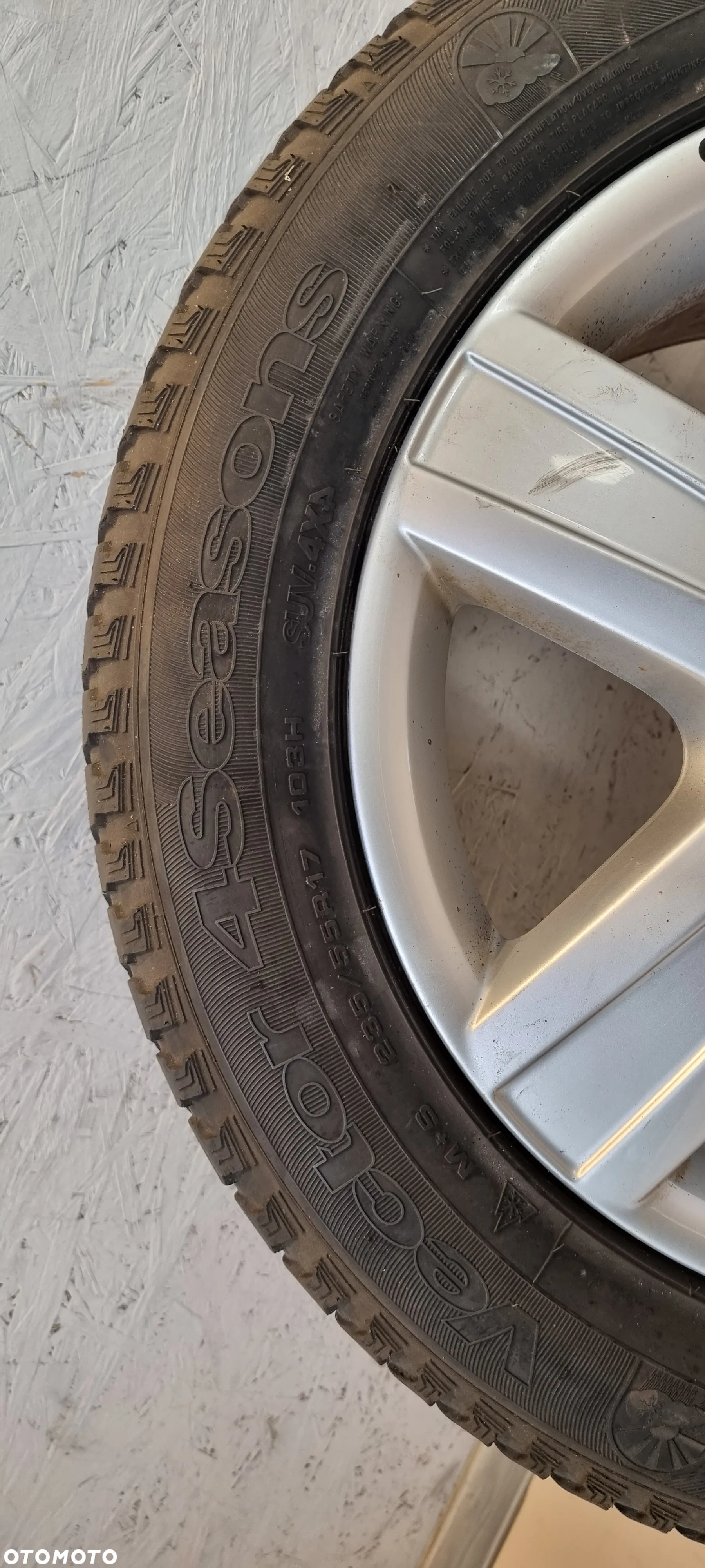 Felga aluminiowa 7Jx17H2 ET55 VW T5 7H0 - 3