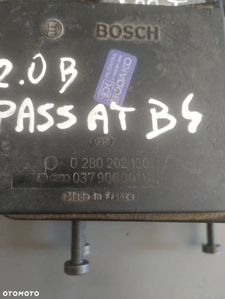 VOLKSWAGEN PASSAT B4 91-96 r. 2,0 B 85 kW przepływomierz BOSCH 0280202130 + - 2