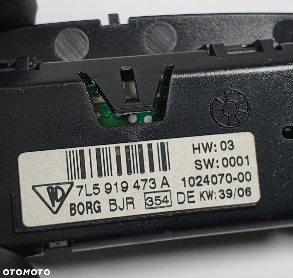 WYŚWIETLACZ CZUJNIKÓW PDC PORSCHE CAYENNE 7L5919473A - 4