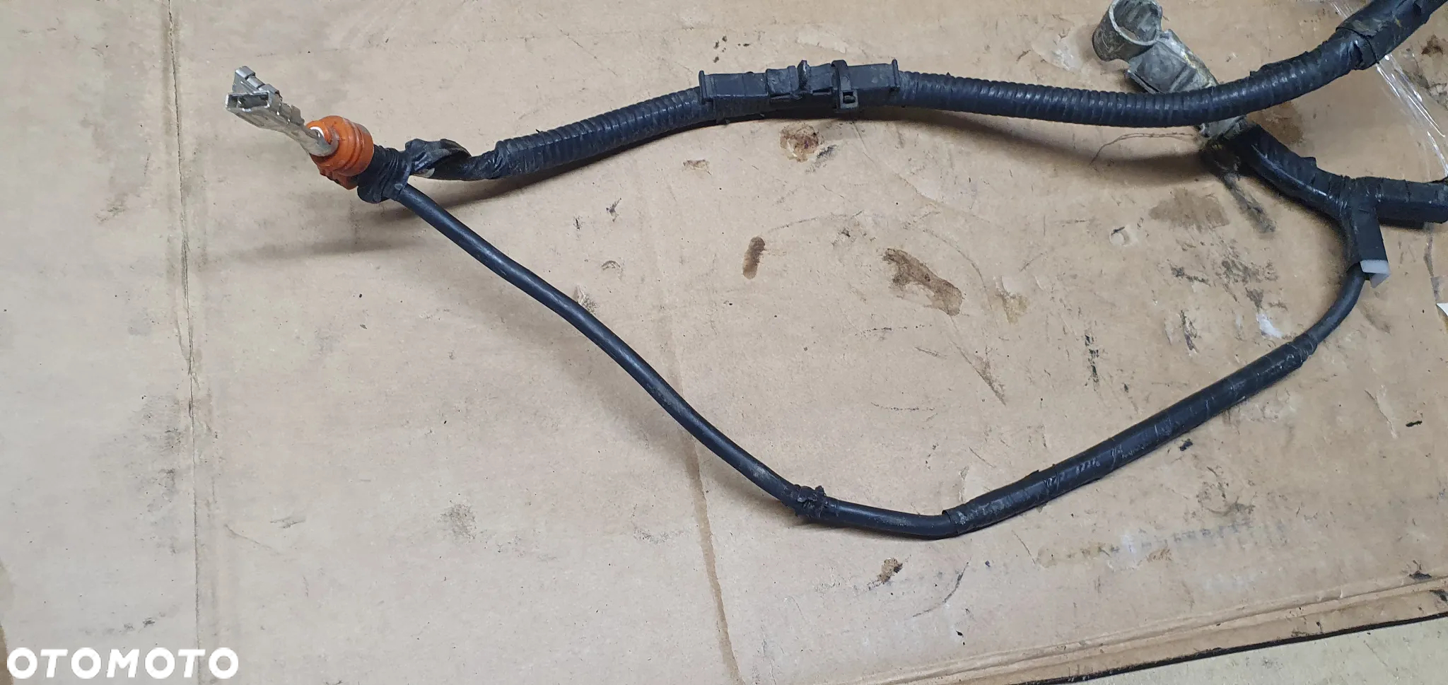 Instalacja klema plusowa wiązka kable Mazda 6 II - 5