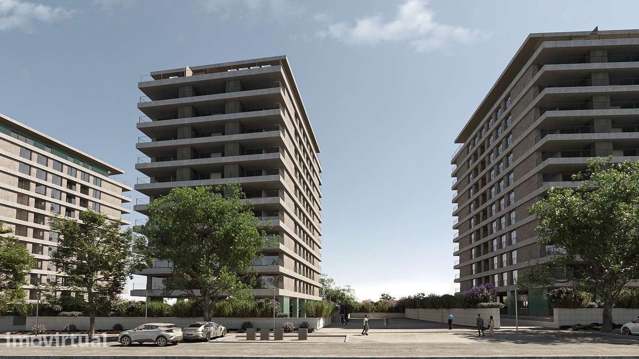 T2 Novo com  Varanda no 1.º Piso | Canidelo – Vila Nova de Gaia - Grande imagem: 2/41