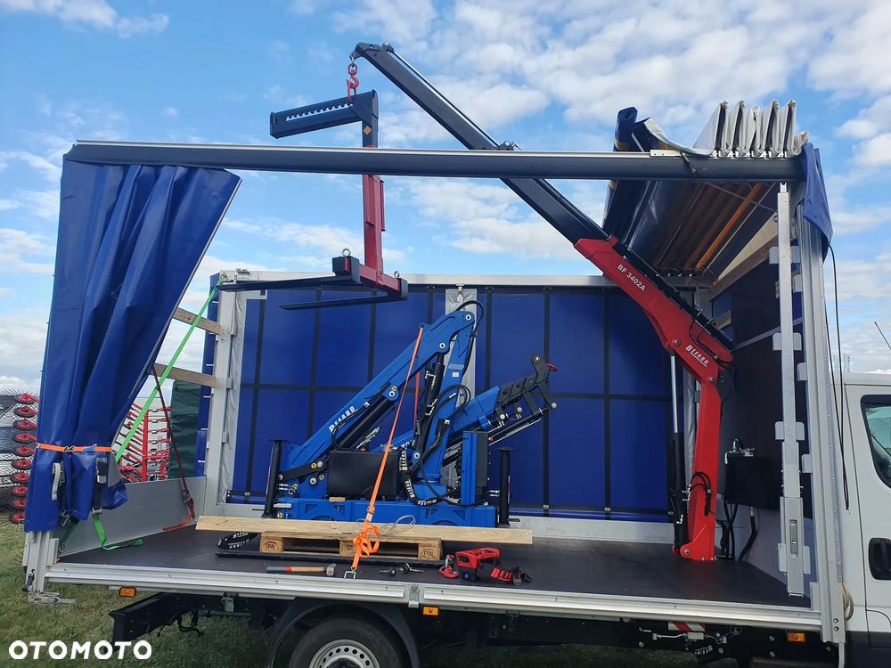 Iveco 50c/35c/ firana 4,5m, podnoszony dach, suwany dach+ lekka winda 500 kg sorenssen - 14