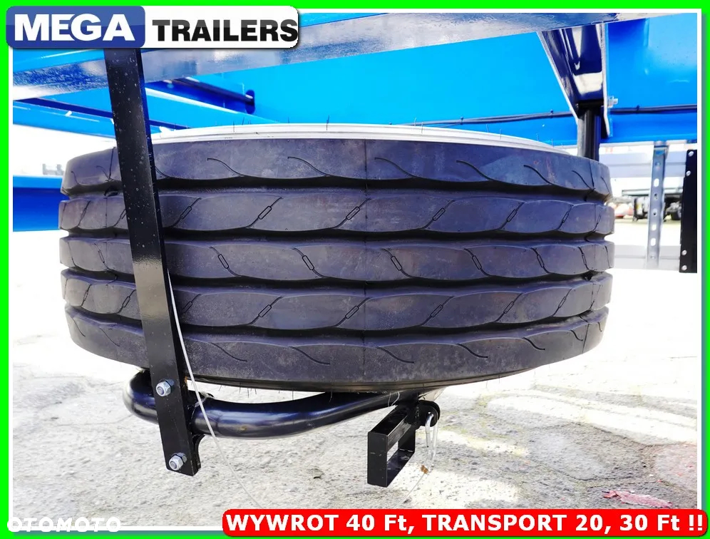 Mega 65 m³ wywrotka na kontener 40 Ft / do 44,0 T DMC zestawu !!! - 25