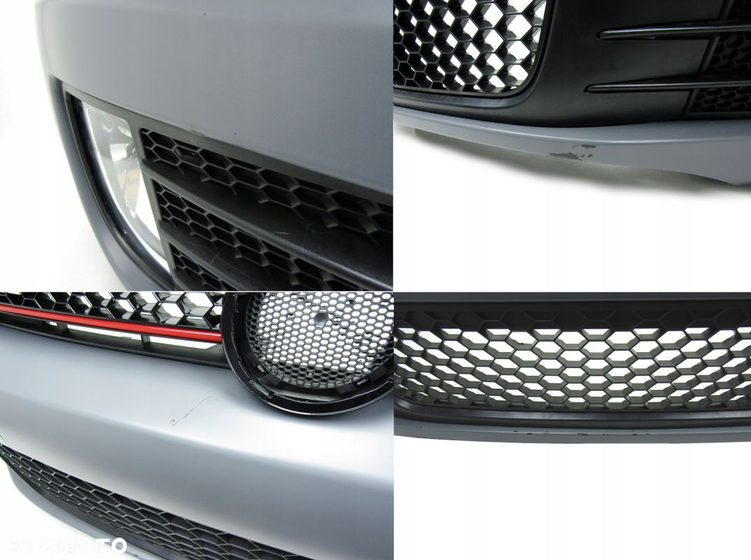 Zderzak przedni VW Golf 6 GTI Spryskiwacze Kompletny ! - 15