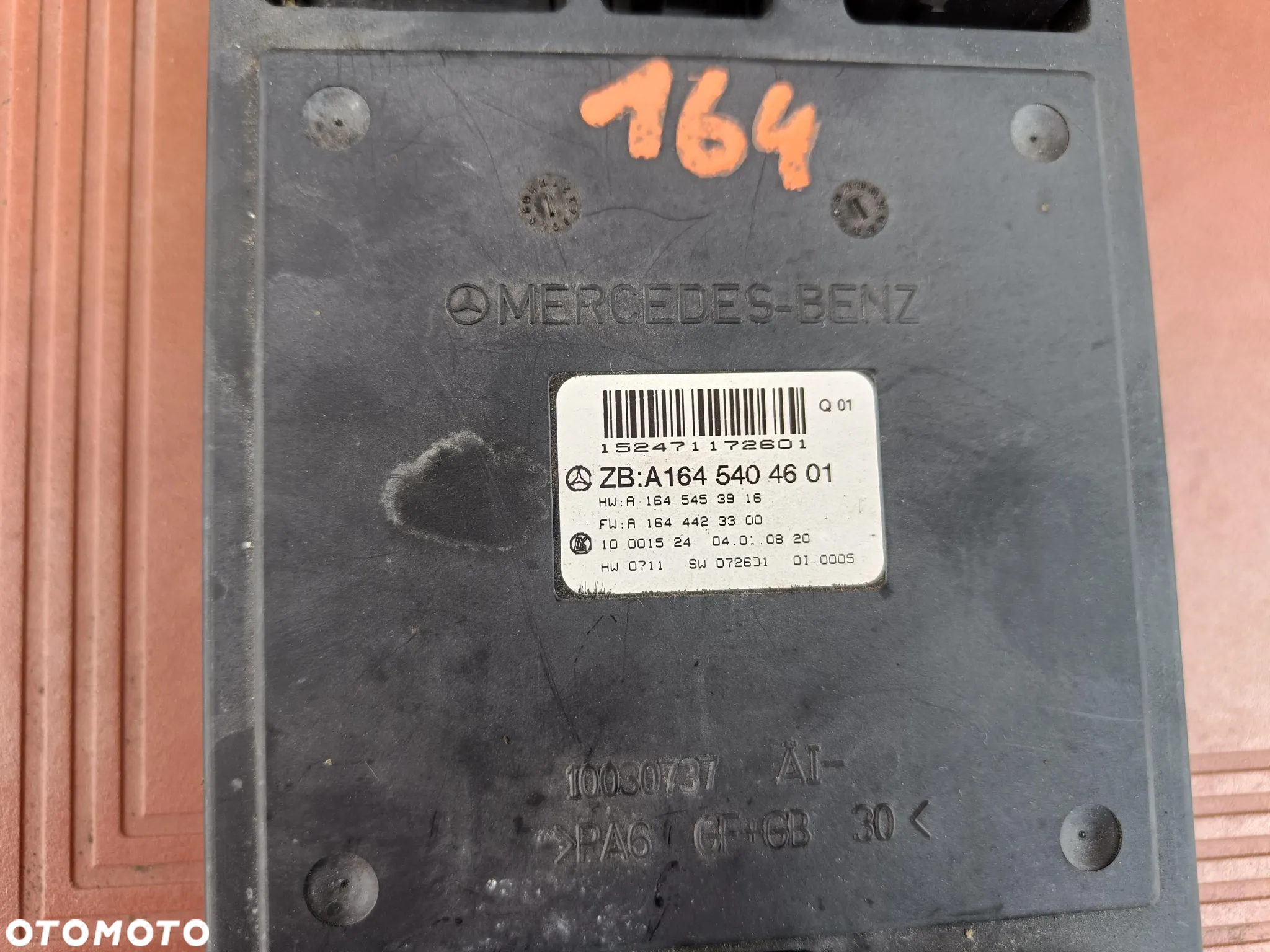 MERCEDES W164 ML X164 GL MODUŁ SAM PRZEDNI A1645404601 - 3