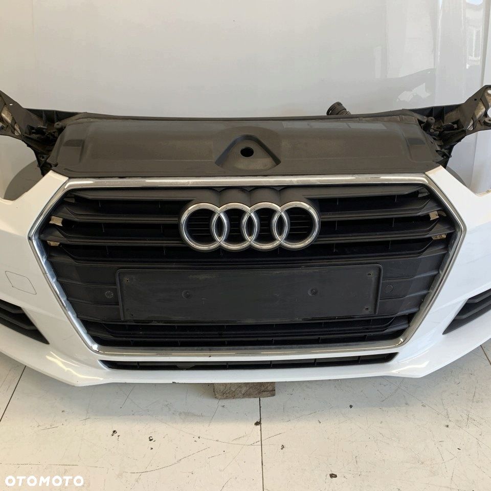 Błotnik Lewy Przód Oryginał Biały Ly9C Przedni Kompletny Audi A4 B9 8W 17R - 6