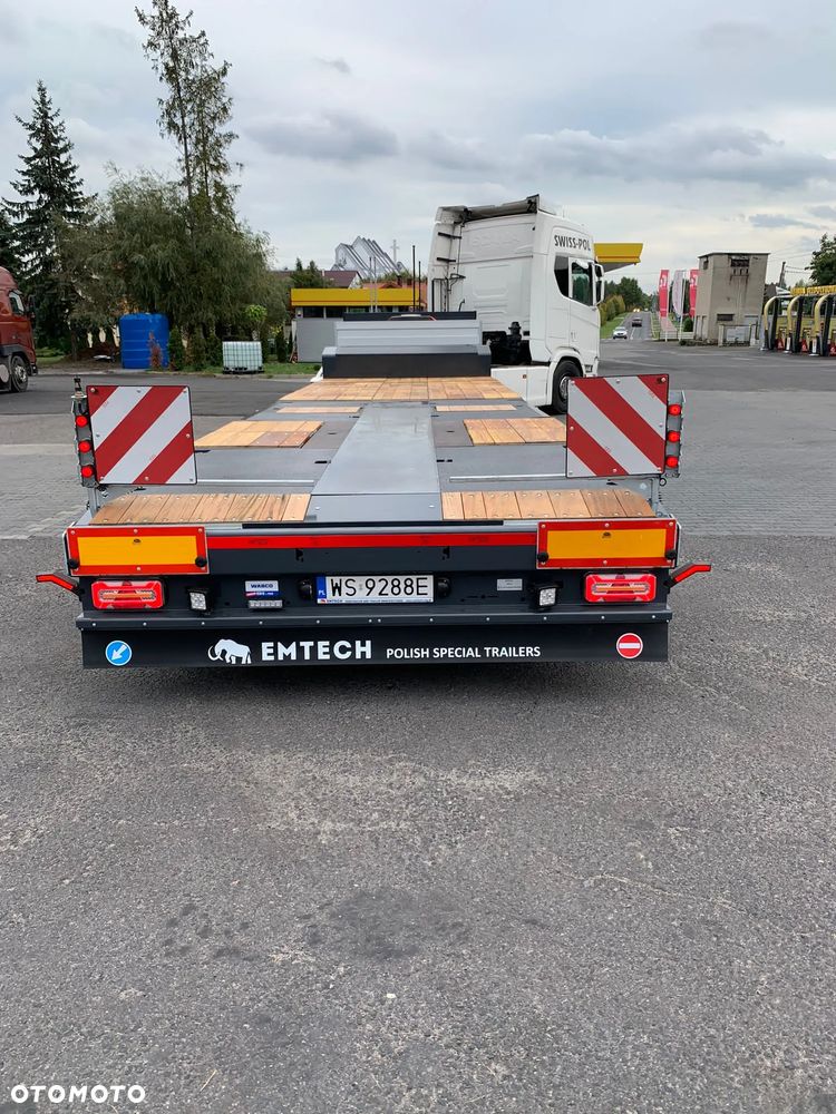 Scania R450 Emtech NN3 2023 ROK Niskopodwozie Oś Podnoszona Skrętna Waga Odstępstwo  mulda + rozciągana + poszerzenia - 4
