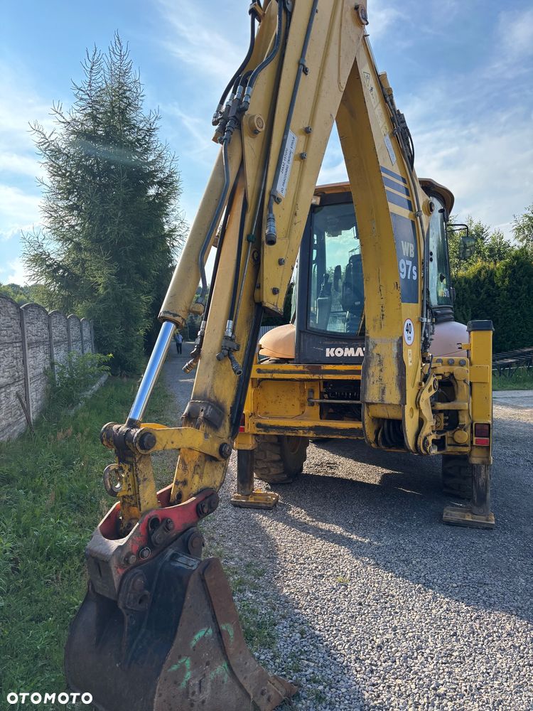 Komatsu WB97S-5EO 2015r 4x4x4 koparko ładowarka dżojstiki - 21