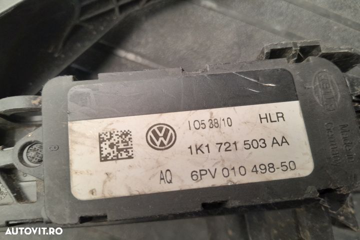 Pedala acceleratie 1K1721503AA 1K1721503AA Volkswagen VW Golf 6 [2008 - 4