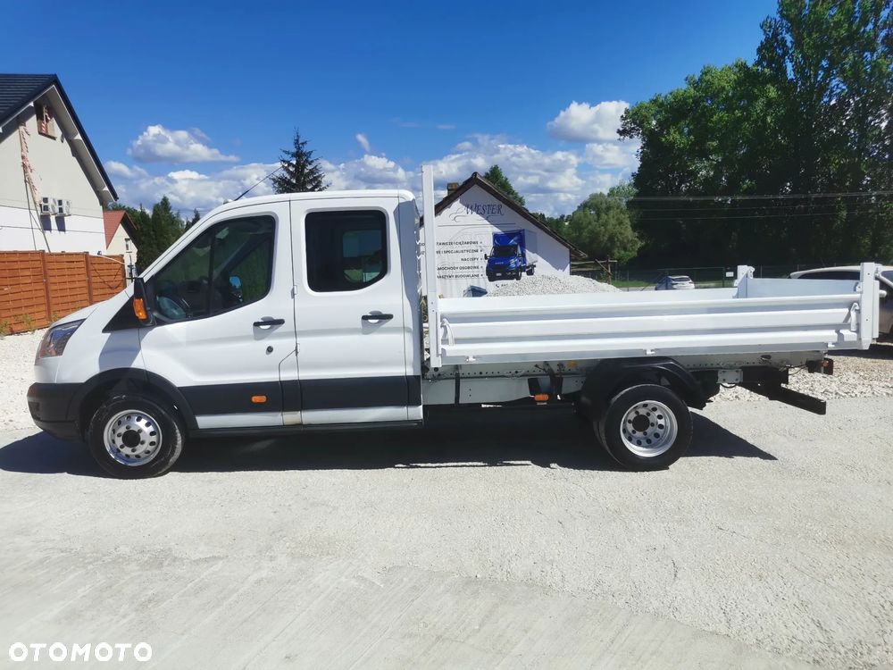 Ford Transit 2.0-170KM Brygadówka wywrotka Klima kiper doka Hak dubel na bliźniaku - 19