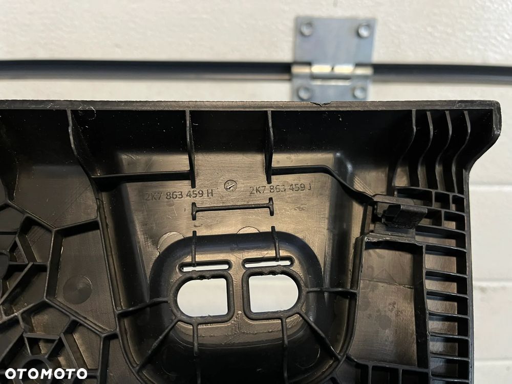 VW Volkswagen Caddy Osłona na pas tylny krawędzi bagażnika 2K7863459H 2K7863459J - 3