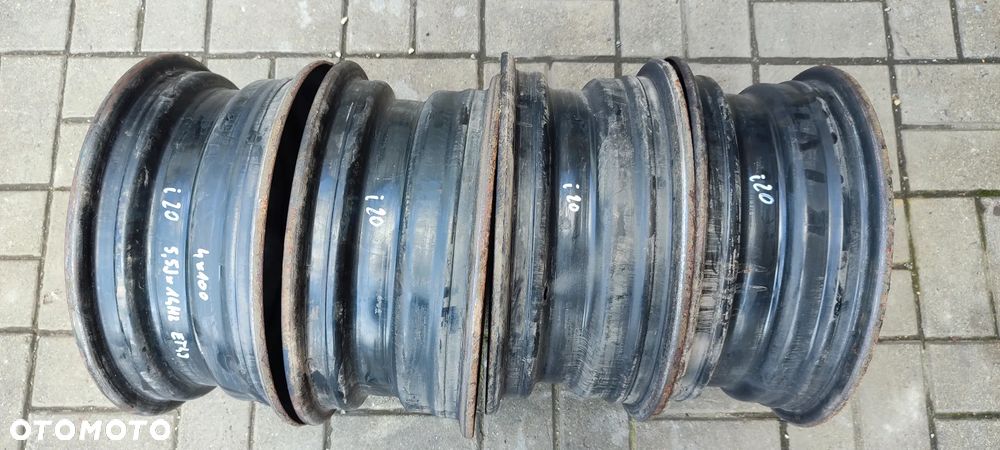 FELGI STALOWE 4x100 5.5Jx14 CALI ET46 KIA HYUNDAI I20 KOMPLET 4 SZTUKI - 10
