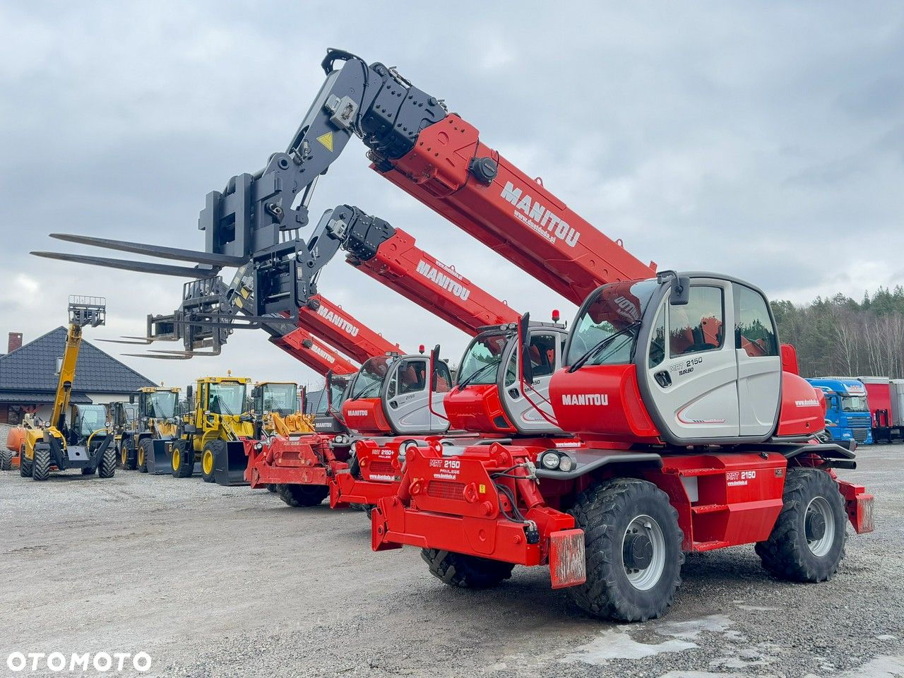 Manitou MRT 1850 ROTO Teleskopowa Obrotowa Zwyżka Dźwig 2150,2140,2540 - 4