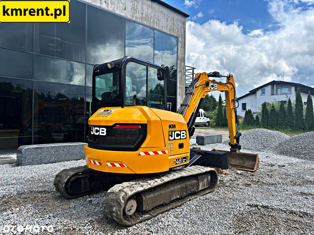 JCB 48Z-1 MINI-KOPARKA 2017R. | JCB 8040, 8050, 51, 55, KUBOTA KV VOLVO ECR 48, KOMATSU PC50, CAT 305 - 20