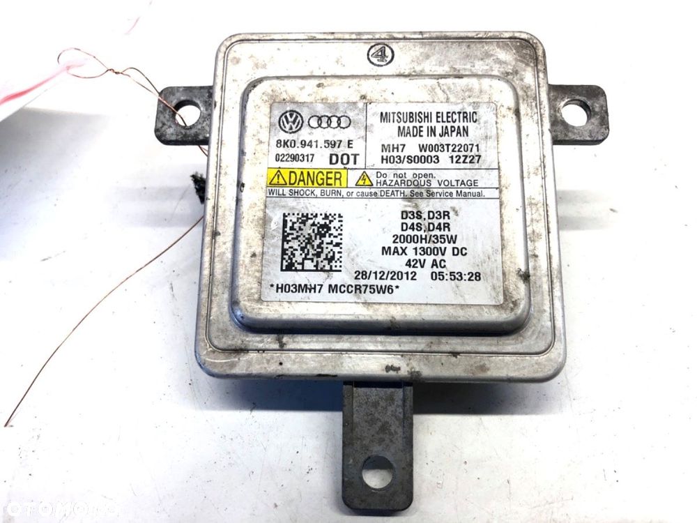 PRZETWORNICA XENON  VW SHARAN (7N1, 7N2) 2010 - 2022 2.0 TDI 130 kW [177 KM] olej napędowy 2013 - - 1