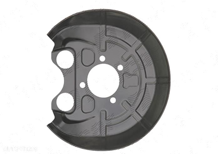 Protectie stropire disc frana Opel Vectra C, 09.2001-09.2005, Spate, stanga/dreapta, metal - 1