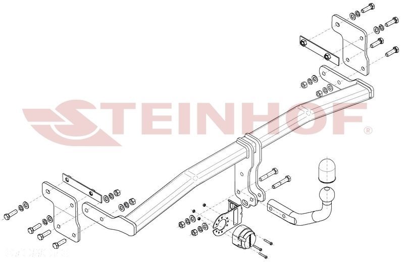 Hak Holowniczy + MODUŁ 7PIN do Kia Ceed III CD 5 drzwi od 2018 - 2