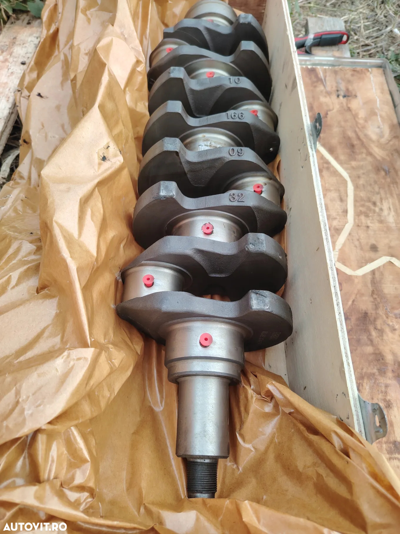 Arbore cotit Nissan motor 3000 BD30 BD30D BD30TI 122002S60A 1220169T26 vibrochen - 2