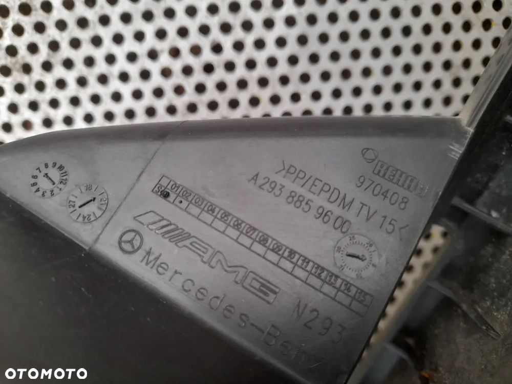 Mercedes W293 EQC AMG Wzmocnienie Wspornik Zderzaka Przód Ślizg - 7