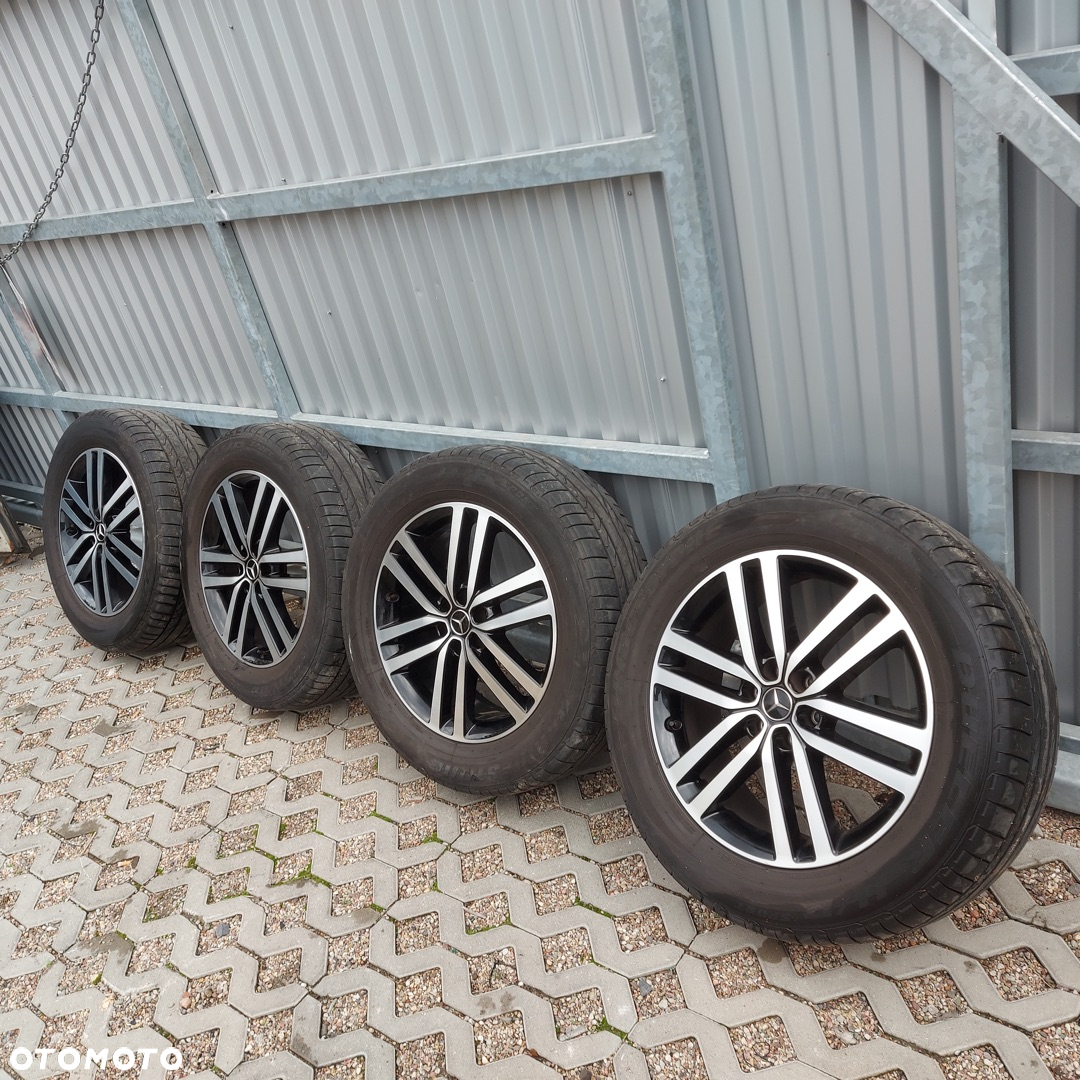 KOLA OPONY FELGI 19 KOMPLET MERCEDES X W470 LETNIE ORYGINAL DEMONTAZ 6X114,3 ET50 N84901 - 4