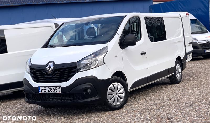Renault Trafic L2H1 6cio osobowy Brygadowy DOKA Homologacja cięż. N1 FVAT23 Duża Ładowność 972kg - 13