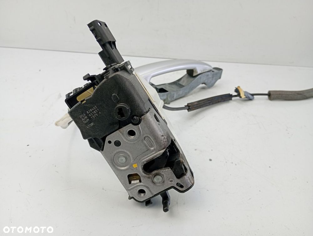 klamka przednia prawa przód zamek linka peugeot partner II berlingo II 2008-2012 europa 828405 - 7