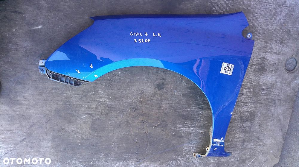 HONDA CIVIC VII 3D SPORT BŁOTNIK LEWY - 9