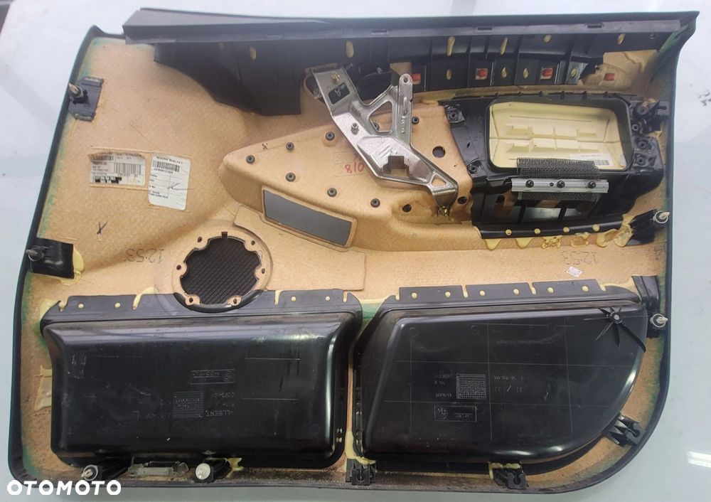 BOCZEK LEWY PRZÓD PRZEDNI BMW X5 E53 LIFT EUROPA CZARNA SKÓRA C84 - 2