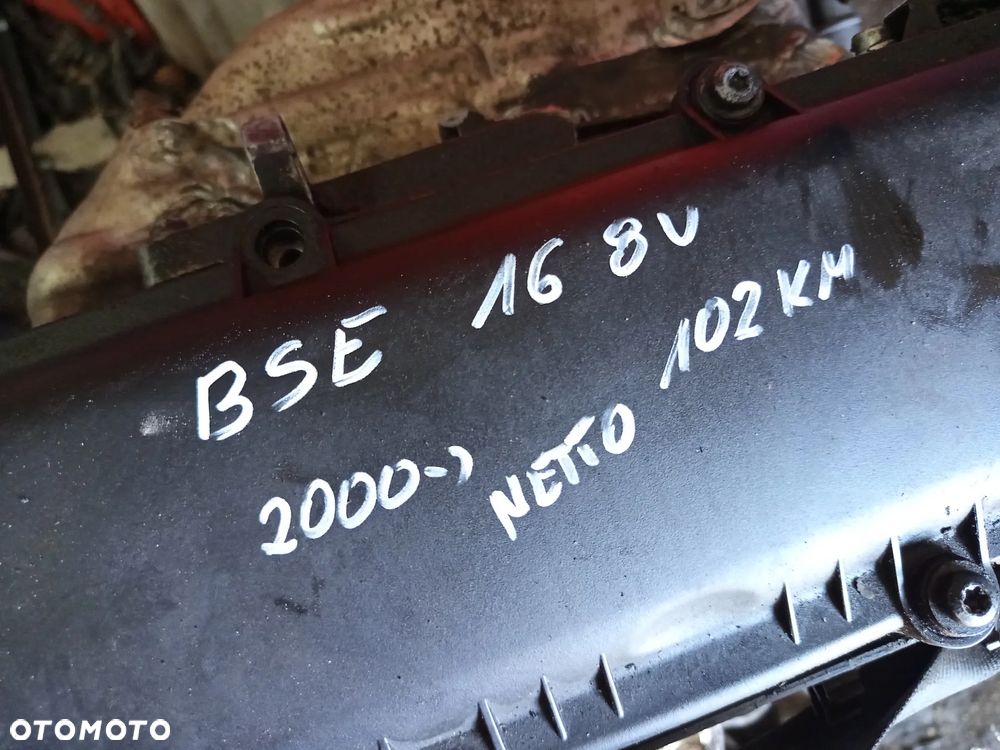 SILNIK 1.6 MPI 8V 102KM KOD SILNIKA BSE VW SKODA AUDI - 7