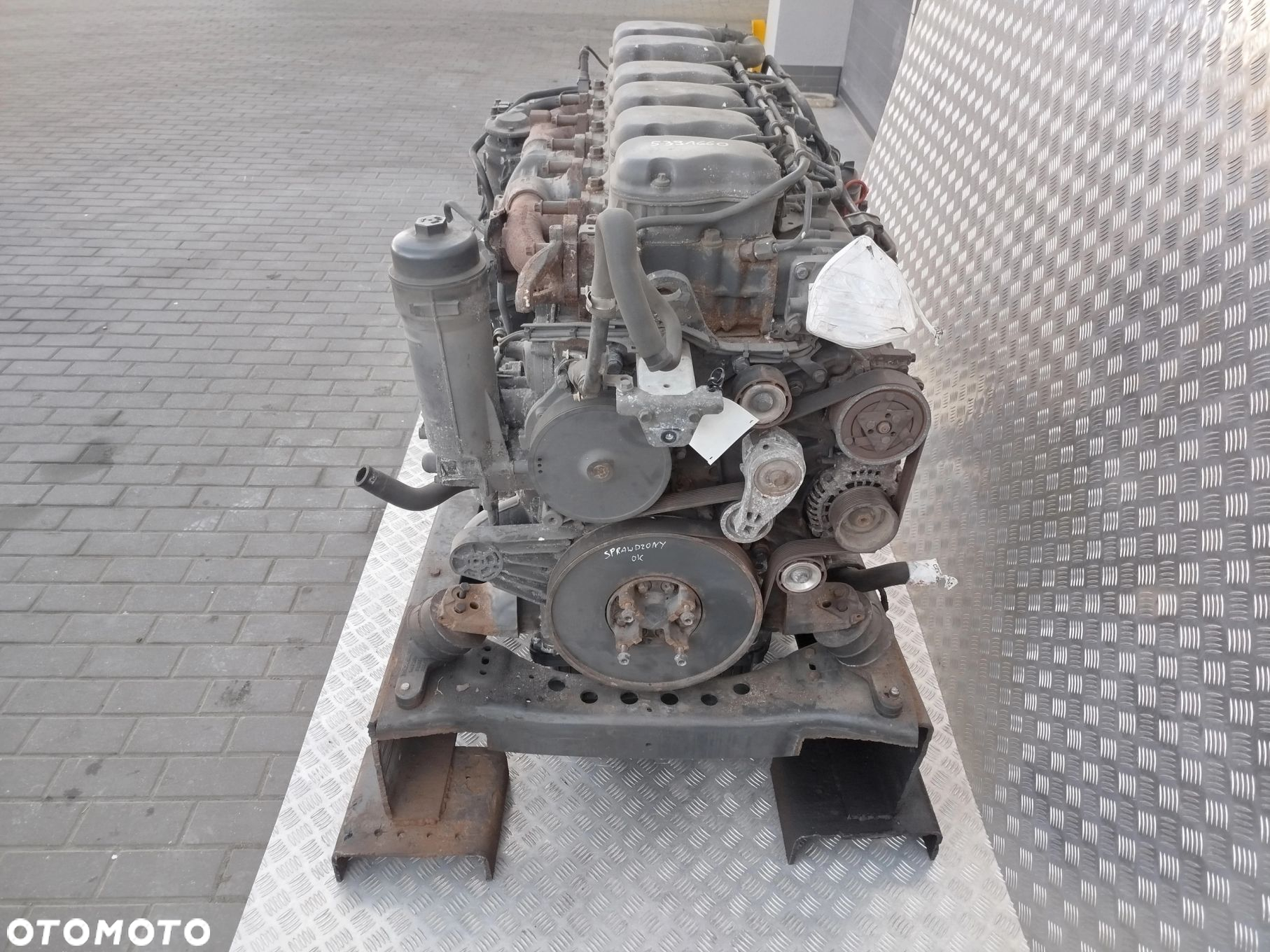 SILNIK SCANIA 410 EURO 6 DC13115 - 5