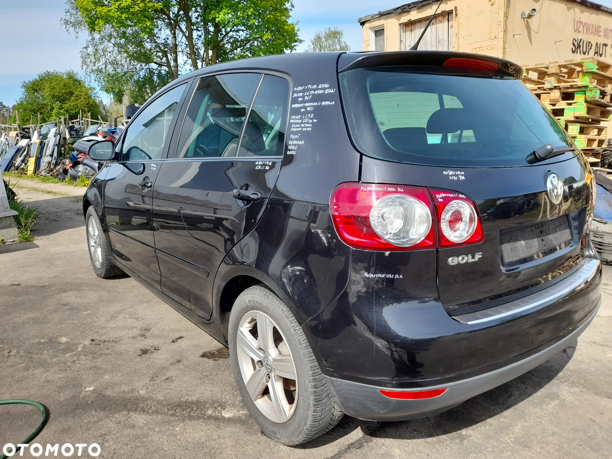 VW GOLF V PLUS KOMPLET BOCZKÓW DRZWI BOCZKI BOCZEK TAPICERKA - 22