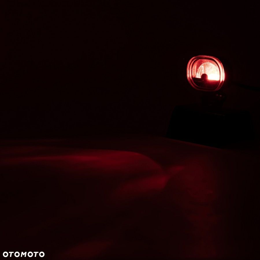lampa ostrzegawcza led do wózka widłowego czerwona strefa red arc - 3