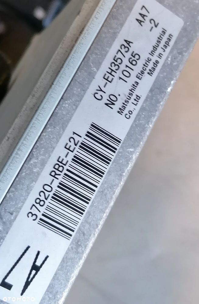 HONDA ACCORD VII 06r 2.0 KOMPUTER STEROWNIK SILNIKA 37820RBEE21 - 2