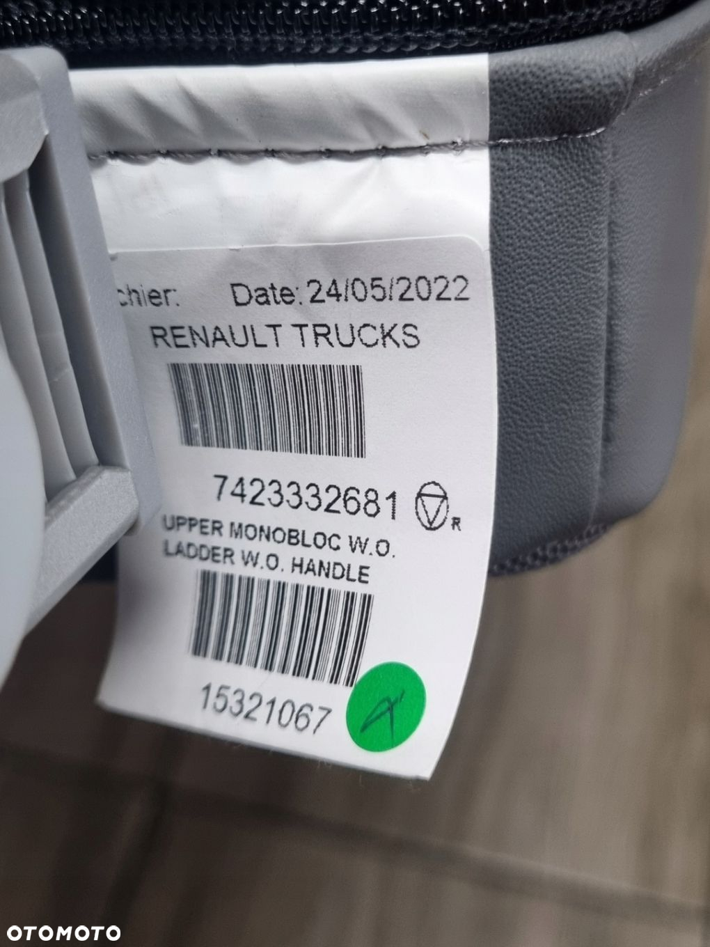 ŁÓŻKO GÓRNE LEŻANKA RENAULT GAMA T RANGE - 10