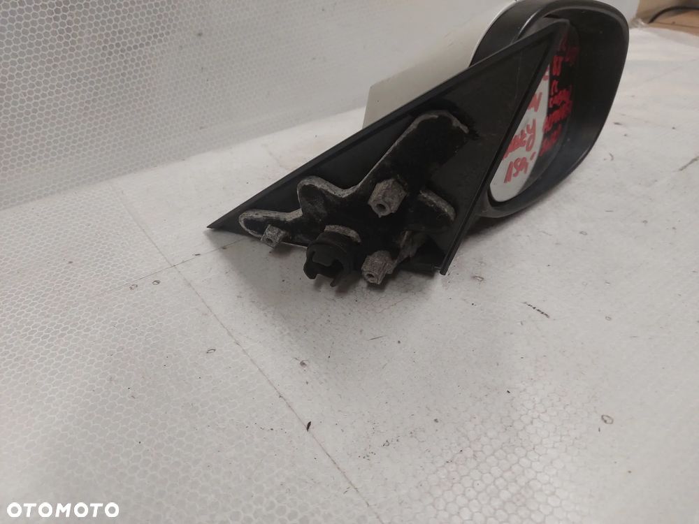 - LUSTERKO PRZÓD PRZEDNIE ELEKTRYCZNE PRAWE BMW E82 E88 LIFT FL CC CABRIO ALPINWEISS BIAŁY 3PIN - 3