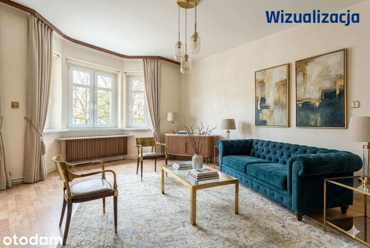 4pokojowe m z ogródkiem i garażem w Centrum