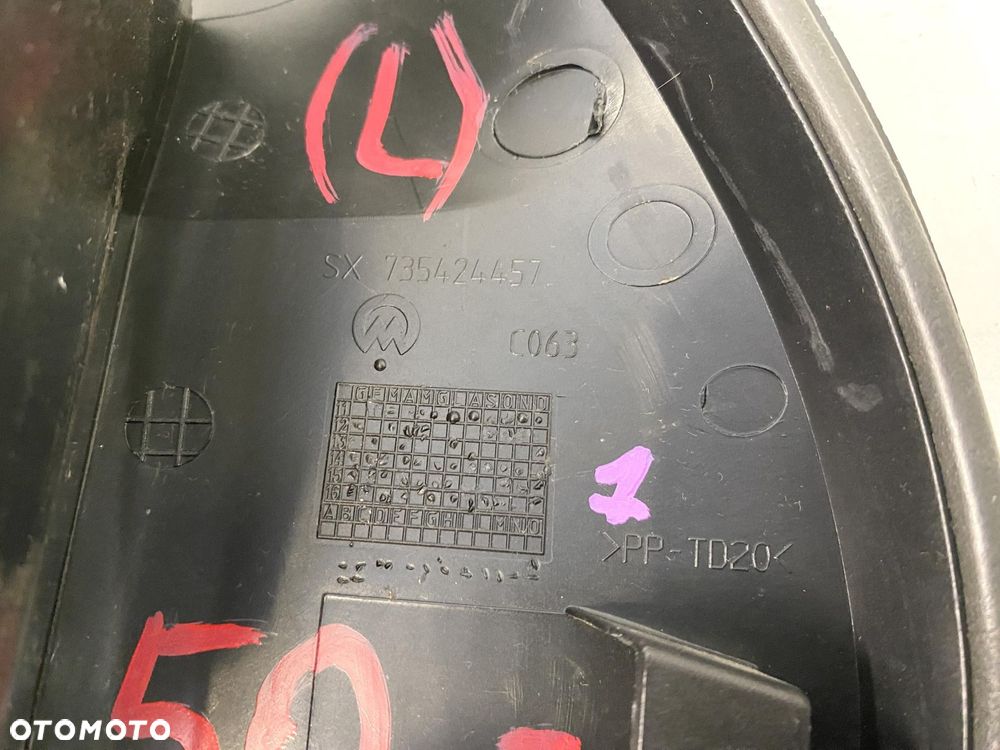 DUCATO BOXER JUMPER lift 14- Osłona Zaślepka NAKŁADKA Trójkąt Lusterka LEWY - 5