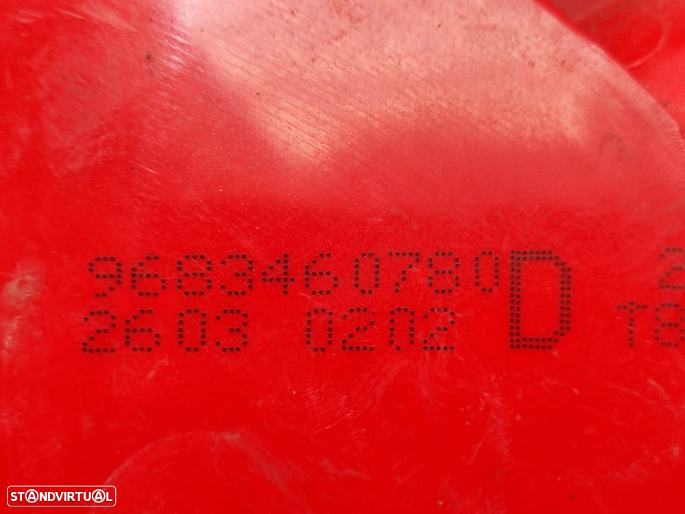 Farolim traseiro trás direito original Peugeot 3008 Mk1 fase 1 de 2009 a 2013 - 8