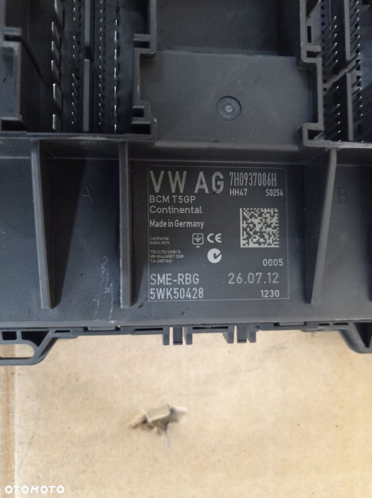 VW T5 LIFT MODUŁ KOMFORTU 7h0937086h - 2