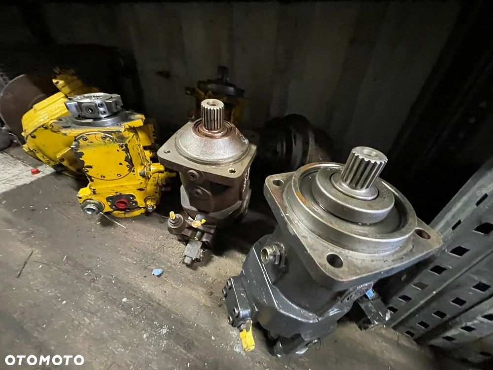 Pompa hydrauliczna Silnik hydrauliczny Rozdzielacz hydrauliczny Zemek Kostka Liebherr Cat Zeppelin Schaeff Terex Etec Eder koparki ładowarki Duży wybór! - 1