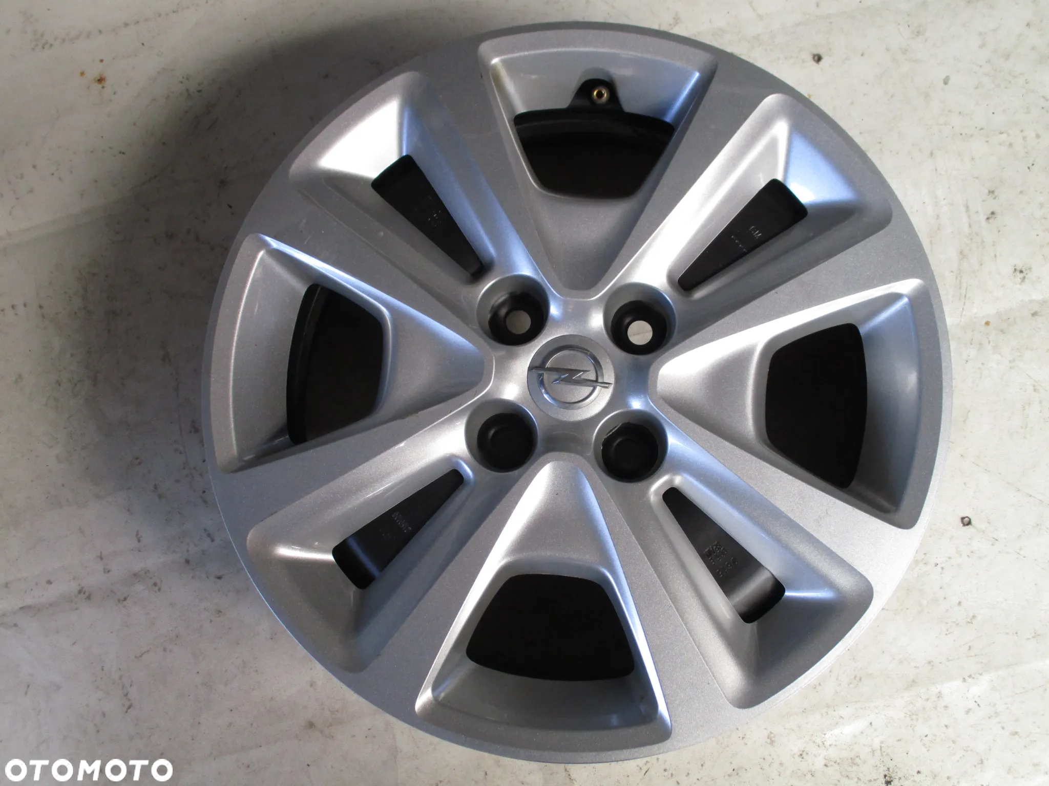 FELGI STRUKTURALNE 15 OPEL ADAM CORSA D KARL ET50 + KOŁPAKI + CZUJNIKI - 5