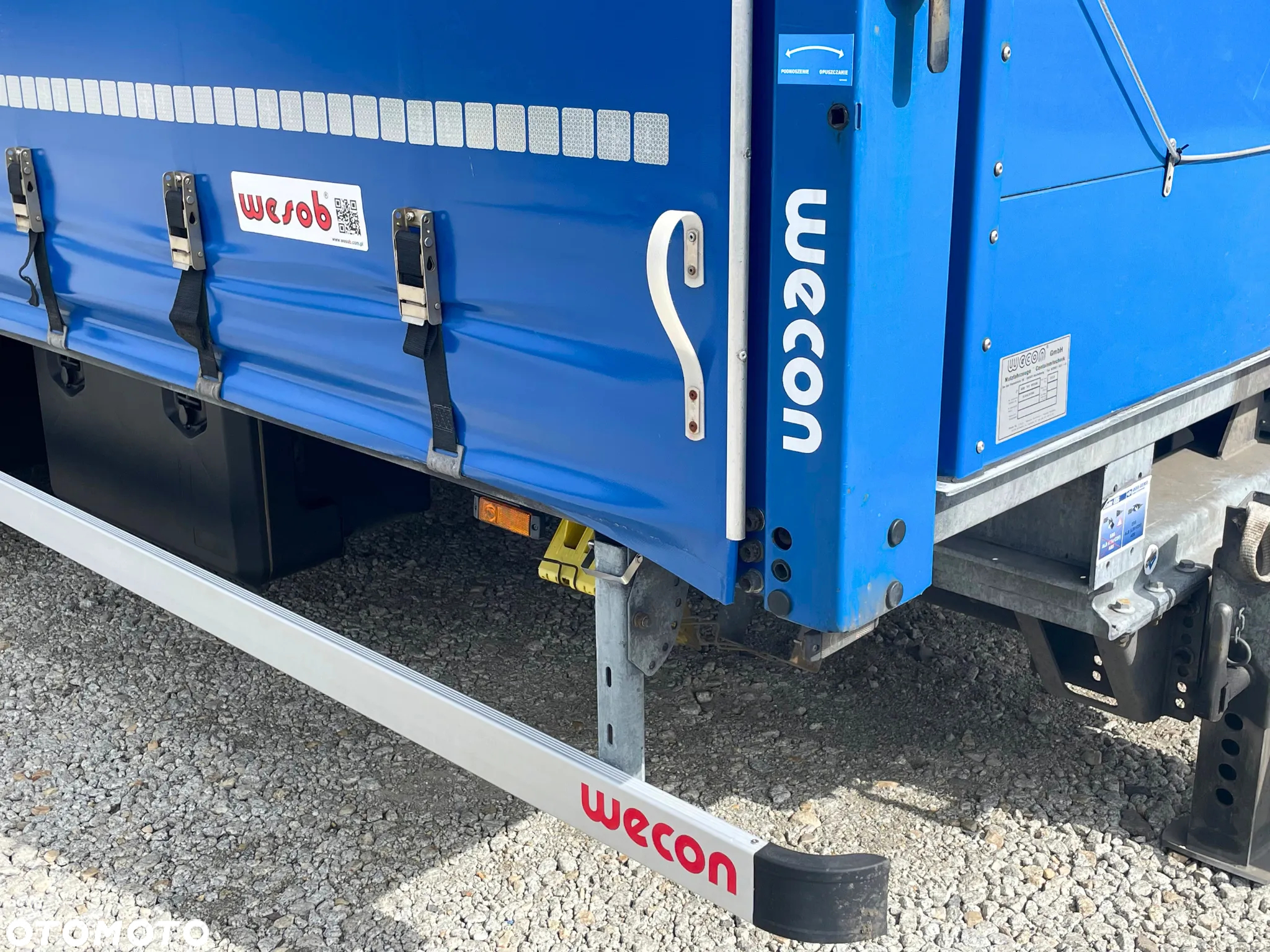 Wecon PRZYCZEPA TANDEM / 7,75 M / SUWANY PODNOSZONY DACH / SALON PL - 8