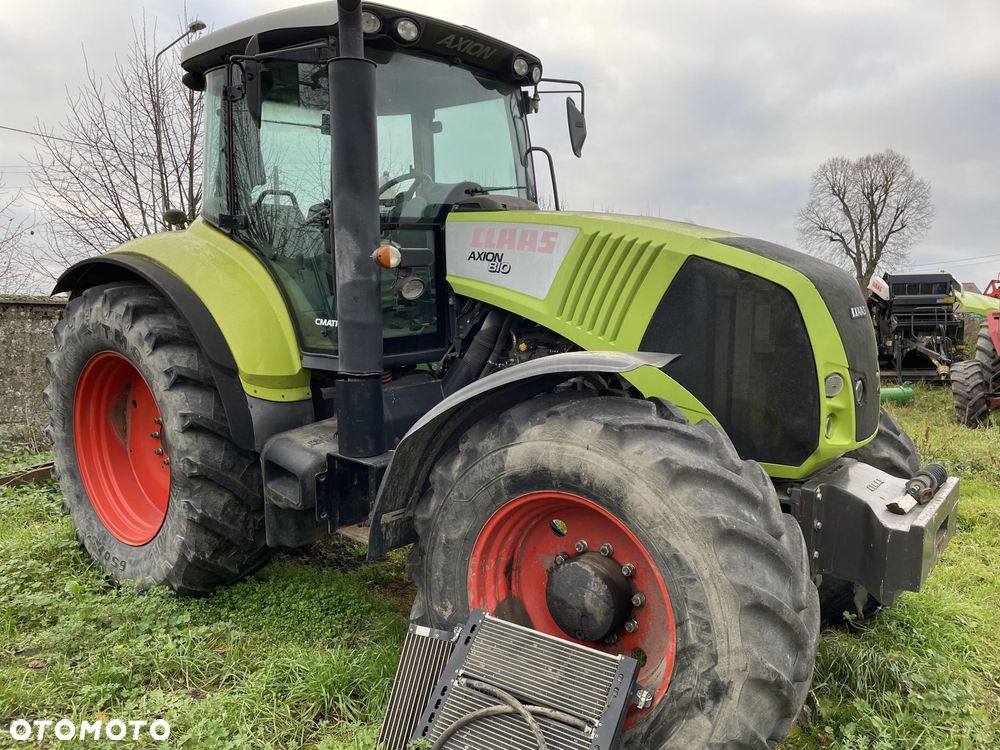 Claas Axion 810 - części - zwolnica zwrotnica mechanizm różnicowy dyferencjał - 1