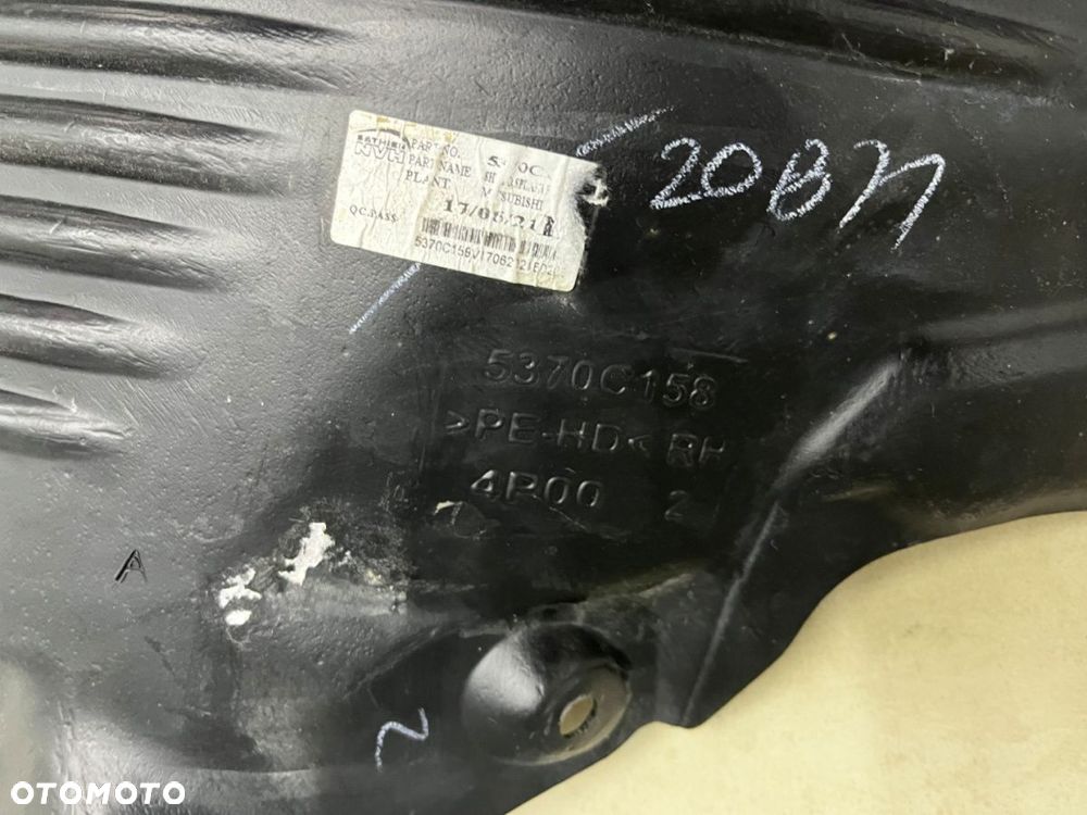 Nadkole Mitsubishi L200 LIFT 19r.- PRAWE przednie ORYGINALNE prawy przód komplet 5370c158 5370c150 - 16
