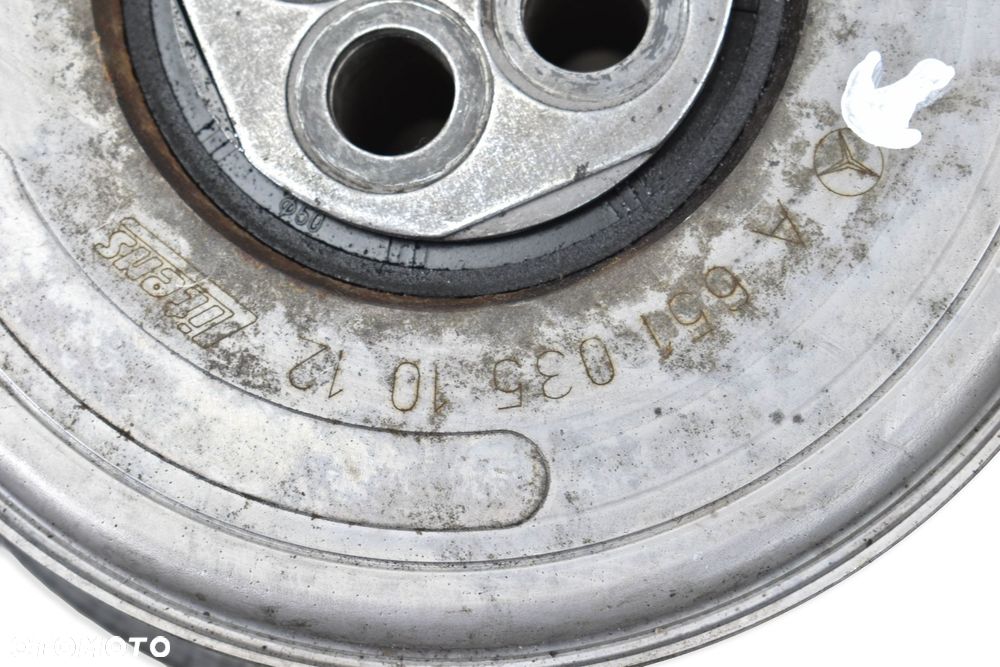 Koło Pasowe Wału MERCEDES E W212 C W204 2.2 CDI A6510351012 - 3