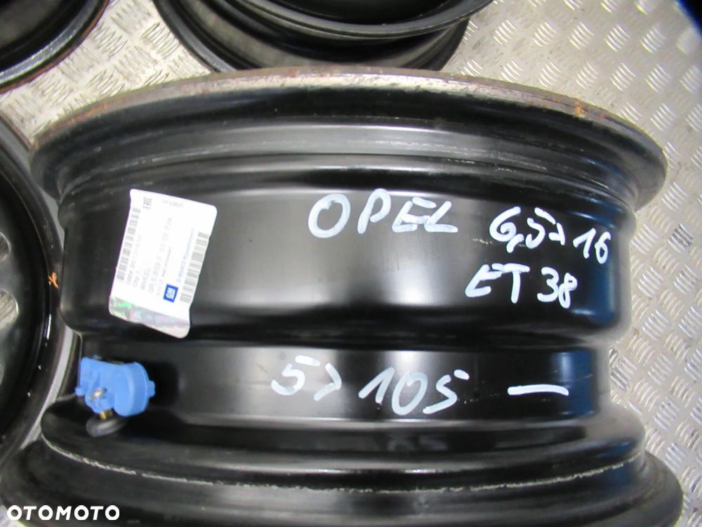 Felgi Opel Mokka Astra K Astra J Chevrolet Trax Aveo 6,5Jx16 et39 5x105 CZUJNIKI - 4