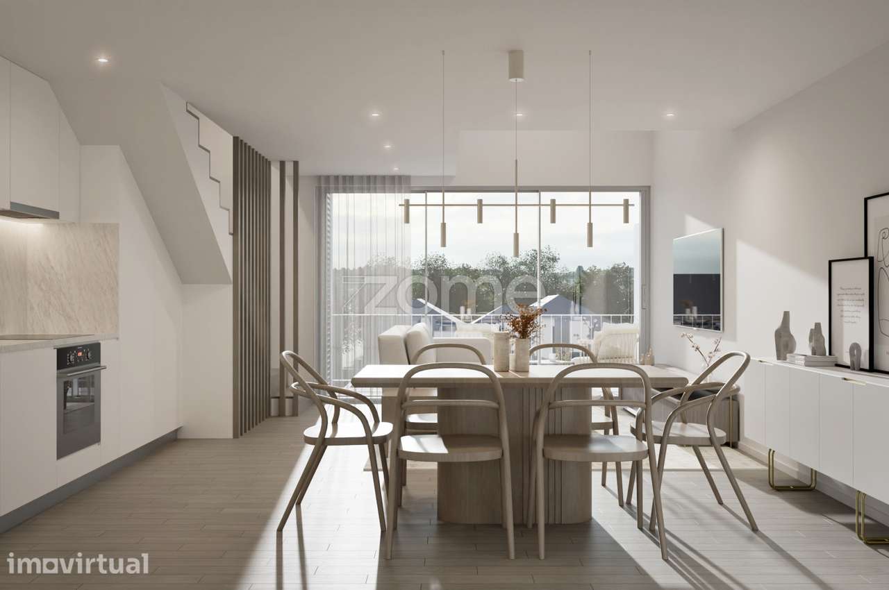 Penthouse T1 Duplex com Terraço e Varanda a Nascente, a 5min do Porto - Grande imagem: 3/15