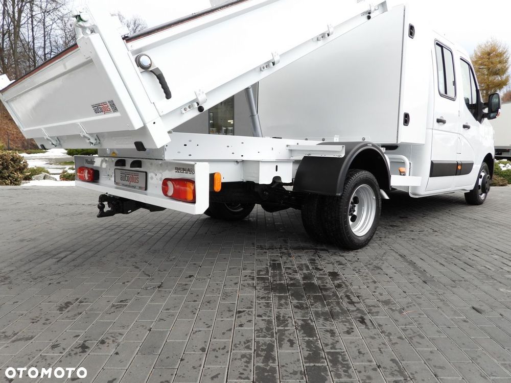 Renault MASTER WYWROTKA PODWÓJNA KABINA DOKA 6 MIEJSC TEMPOMAT LEDY BLIŹNIACZE KOŁA KLIMATYZACJA  145KM - 28